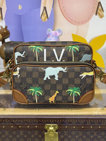 Louis vuitton original damier ebene canvas nil city bag M14016