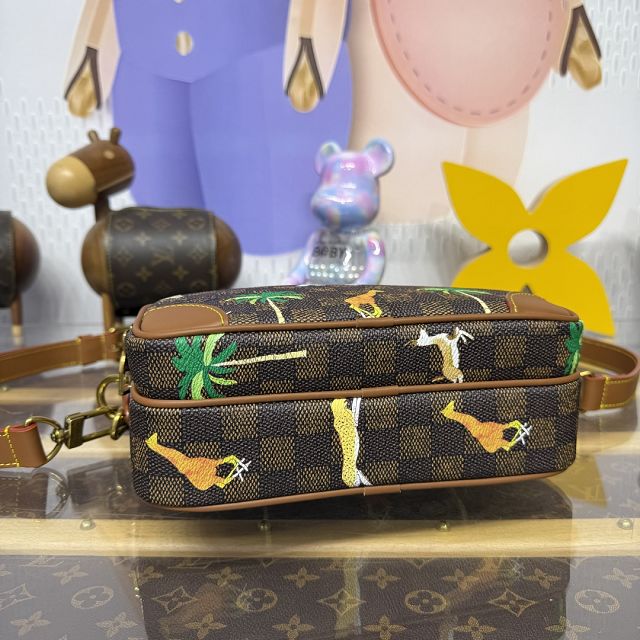 Louis vuitton original damier ebene canvas nil city bag M14016