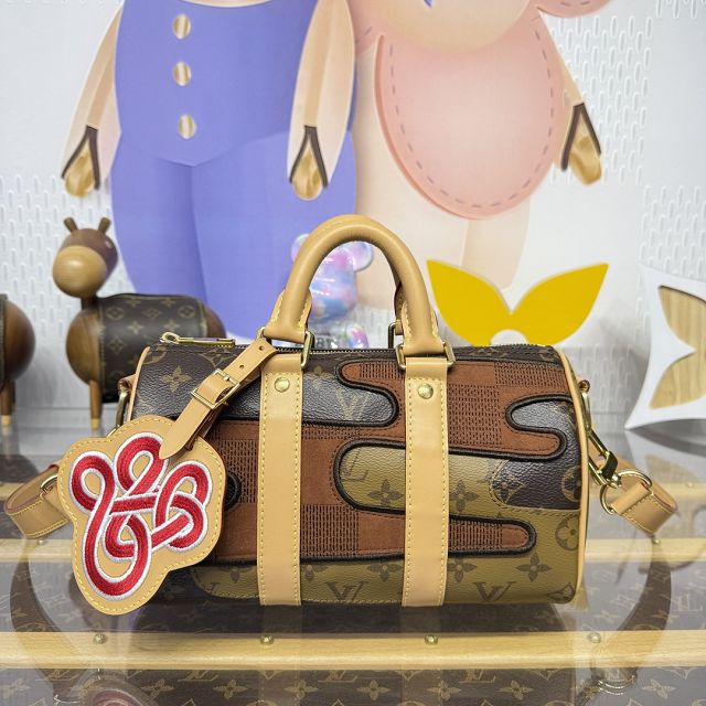 Louis vuitton original monogram canvas keepall 25 M15428