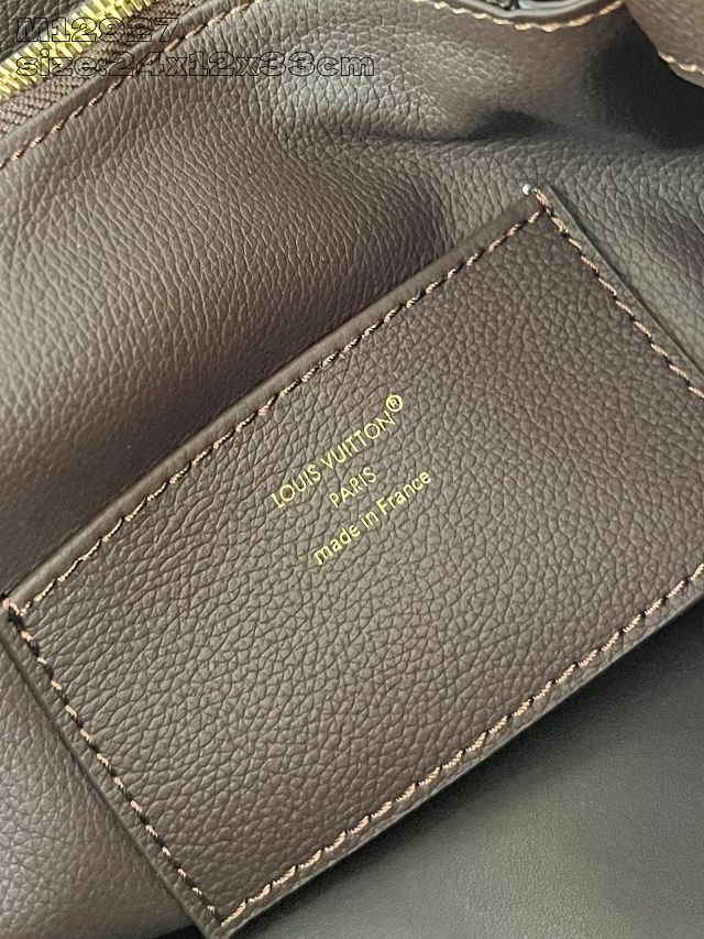 Louis vuitton original calfskin capucines MM souple M12927 chocolate