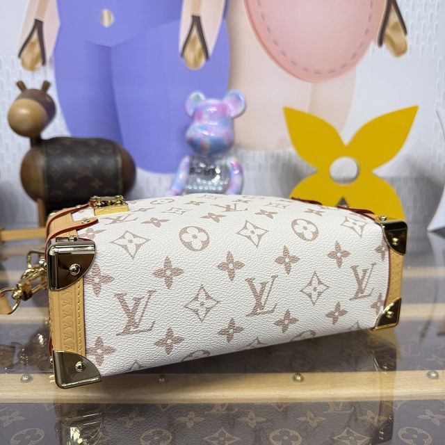 Louis vuitton original canvas side trunk M26287 beige