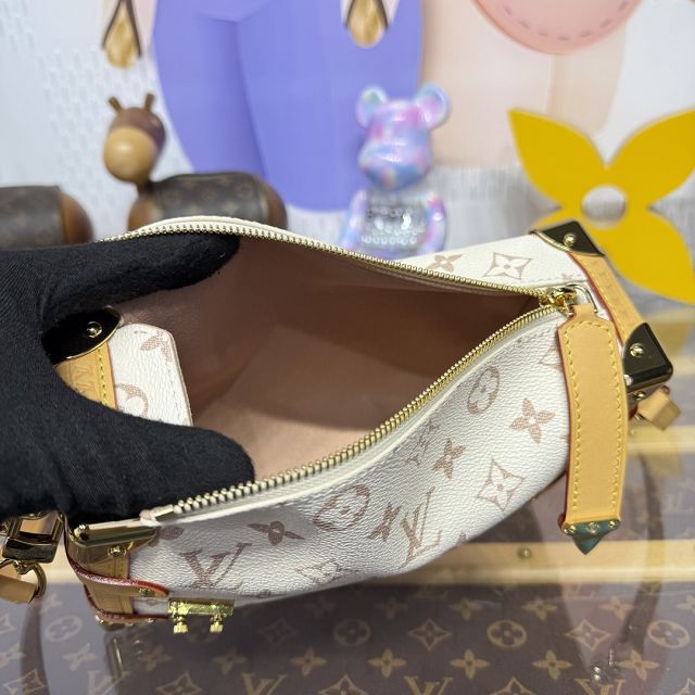 Louis vuitton original canvas side trunk M26287 beige