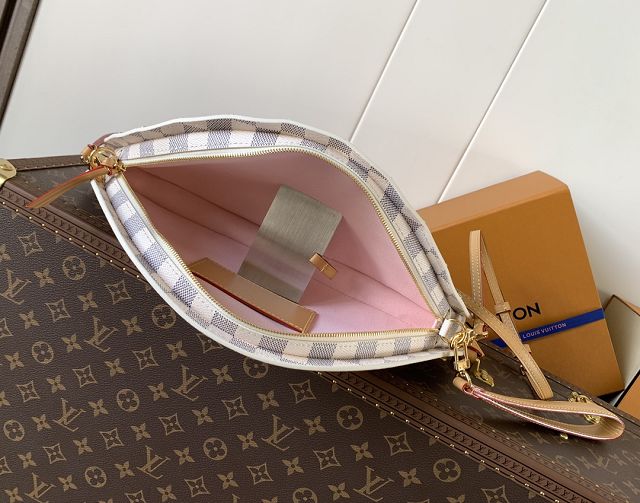 Louis vuitton original damier azur LV fan M14804