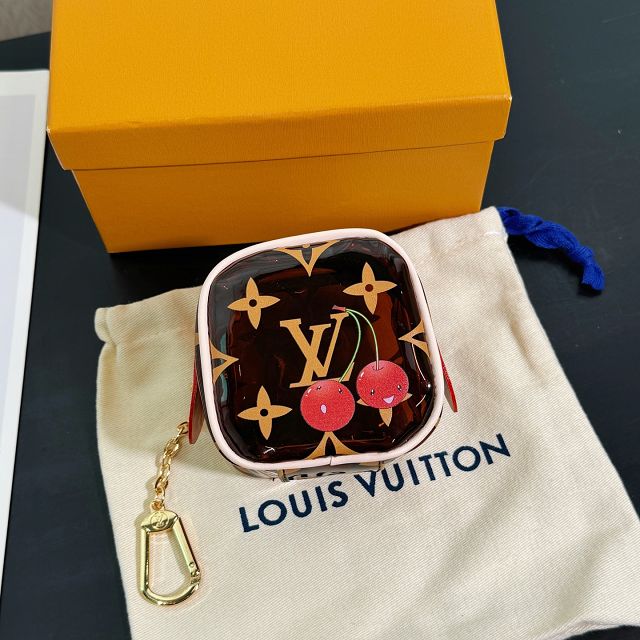 Louis vuitton original monogram canvas charm GI1159