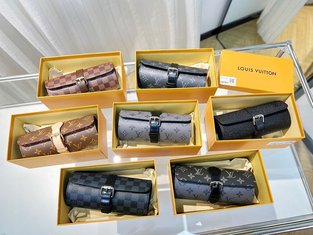 Louis vuitton original monogram canvas watch case M47530