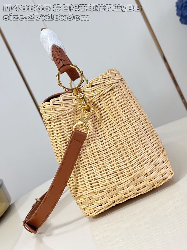 Louis vuitton original rattan capucines BB M260250 brown
