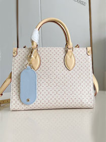 Louis vuitton original calfskin onthego pm M15138 sand