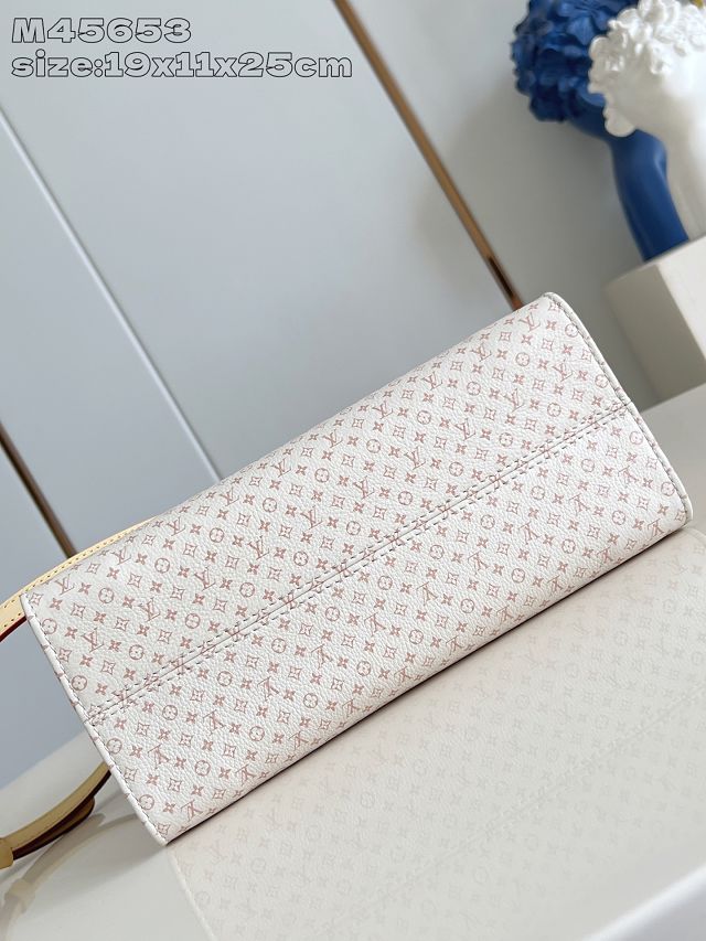 Louis vuitton original calfskin onthego pm M15138 sand