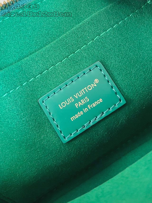 Louis vuitton original epi leather nano alma M14339 green