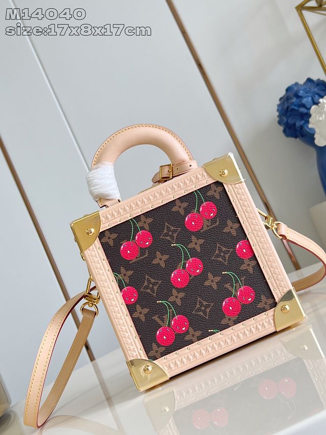 Louis vuitton original monogram canvas mini square trunk M14040