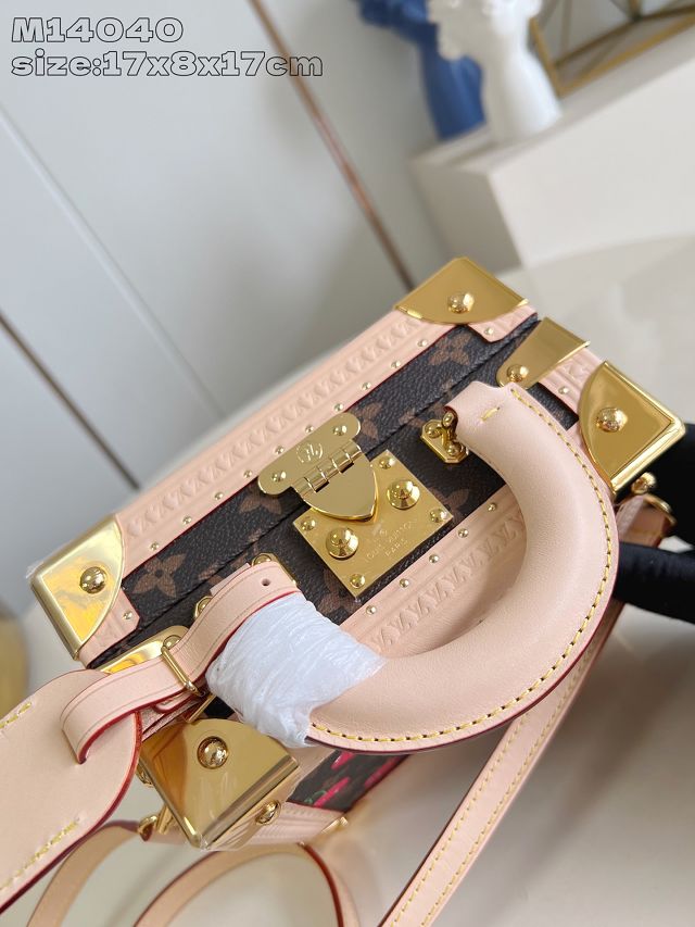 Louis vuitton original monogram canvas mini square trunk M14040