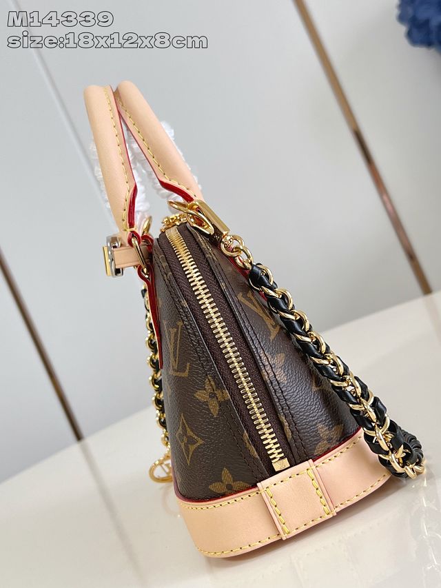 Louis vuitton original monogram canvas nano alma M14335