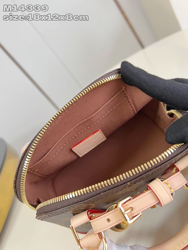 Louis vuitton original monogram canvas nano alma M14335
