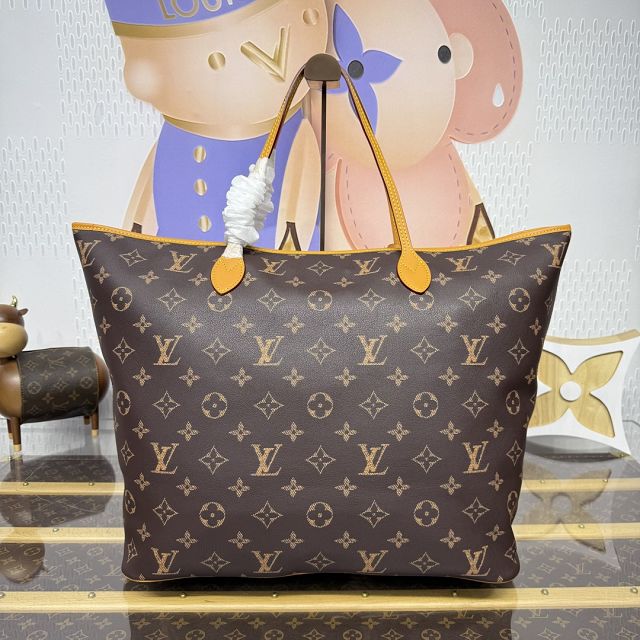 Louis vuitton origianl monogram calfskin nevereverfull M14023