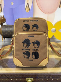 Louis vuitton original canvas amazon bag M25866 brown