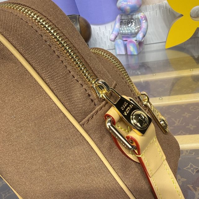 Louis vuitton original canvas amazon bag M25866 brown