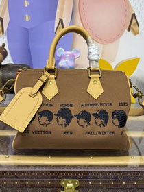 Louis vuitton original canvas speedy 25 M15218 brown