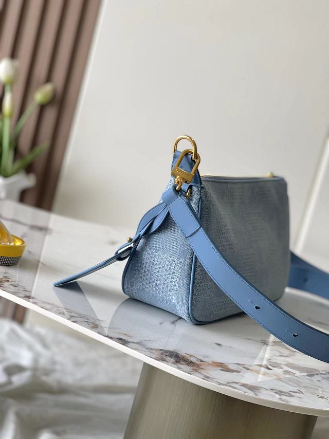 Louis vuitton original denim  Pochette Accessoire N00204 blue