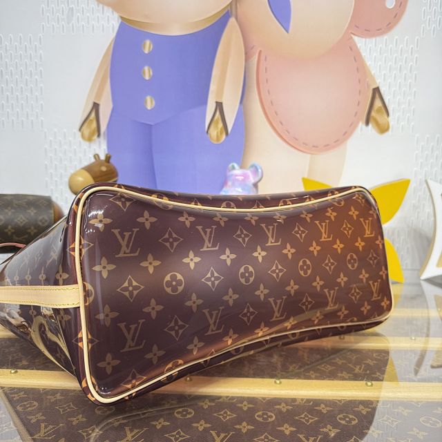 Louis vuitton original monogram PVC neverfull GM M14491 red
