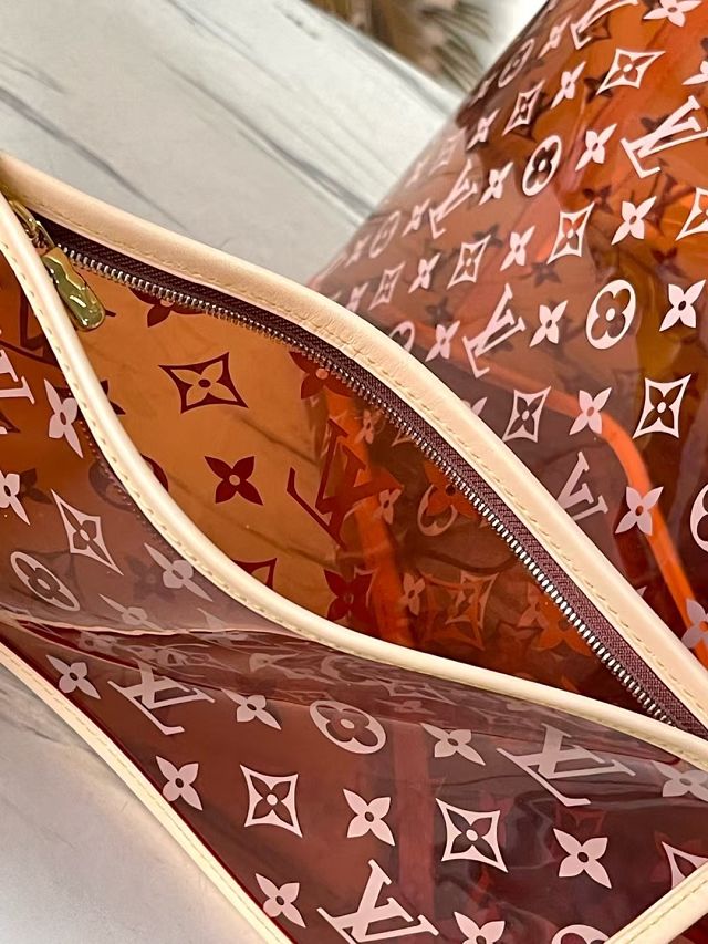 Louis vuitton original monogram PVC neverfull GM M14491 yellow