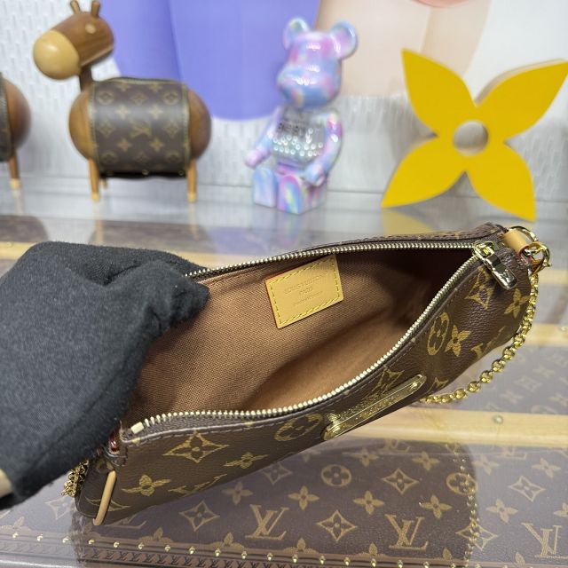 Louis vuitton original monogram canvas pochette eva M13567