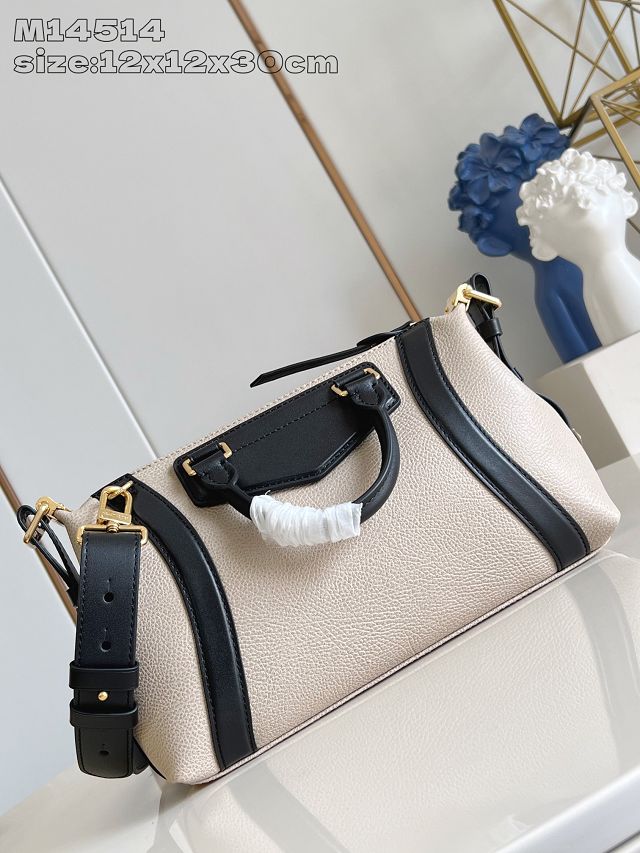 Louis vuitton original calfskin LV biker PM M14721 light grey