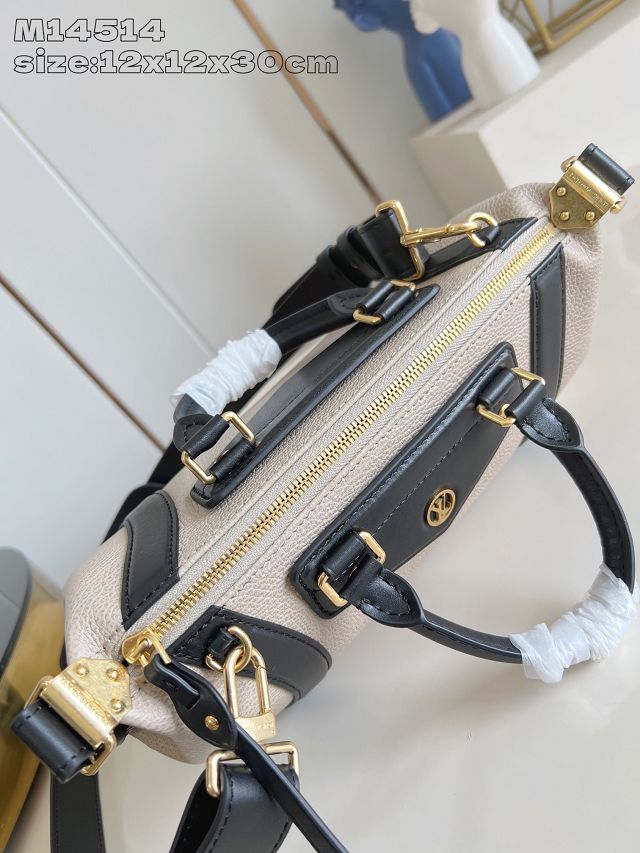 Louis vuitton original calfskin LV biker PM M14721 light grey