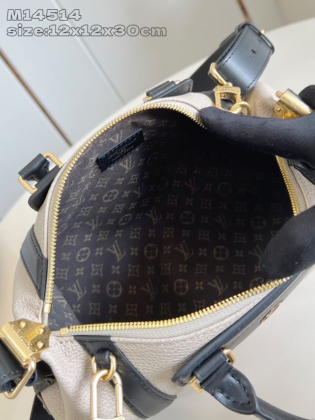 Louis vuitton original calfskin LV biker PM M14721 light grey