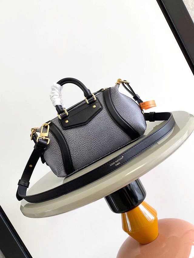 Louis vuitton original calfskin nano LV biker M14623 dark denim