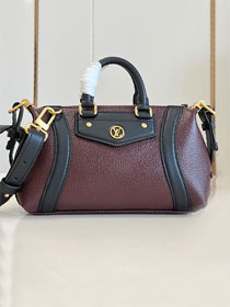 Louis vuitton original calfskin nano LV biker M14623 mahogany