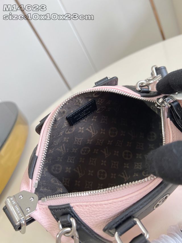 Louis vuitton original calfskin nano LV biker M25566 pink