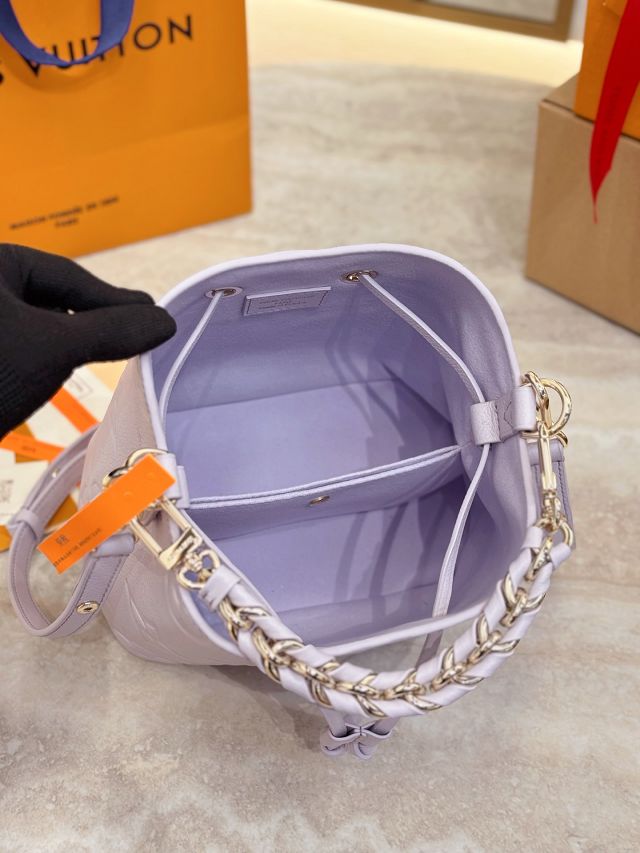 Louis vuitton original calfskin neonoe BB M25675 light purple