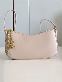 Louis vuitton original calfskin pochette LV bloom M25784 sand