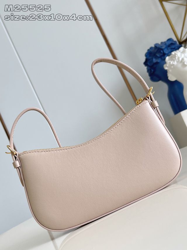 Louis vuitton original calfskin pochette LV bloom M25784 sand