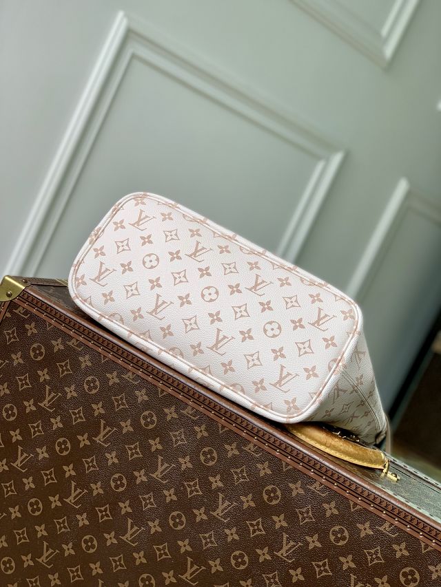 Louis vuitton original calfskin&canvas neverfull Inside out MM M11946 dune