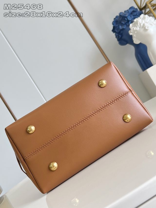 Louis vuitton original cotton low key hobo PM M25468 brown