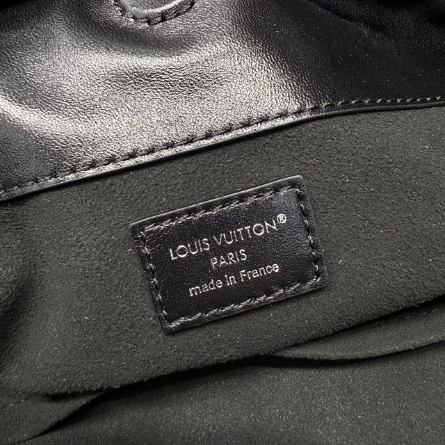 Louis vuitton original lambskin medium off duty backpack M25545 black