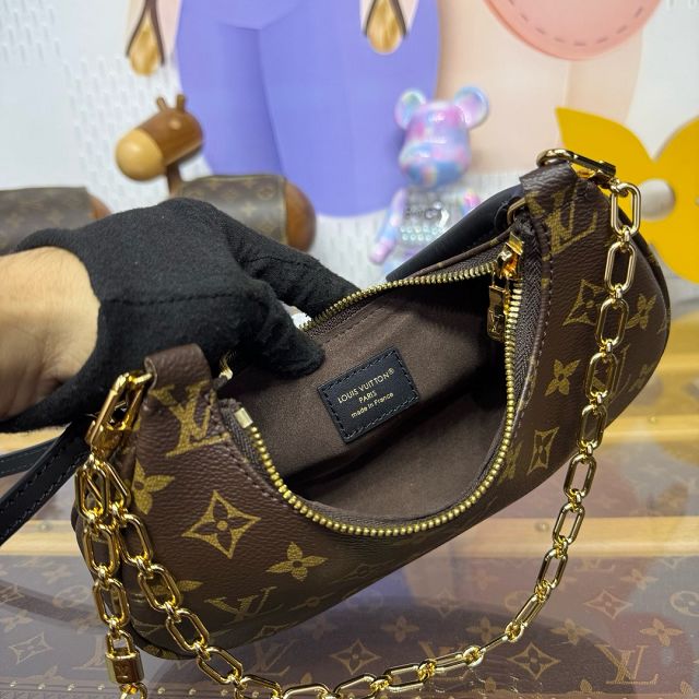 Louis vuitton original monogram canvas catchy pm handbag M25223