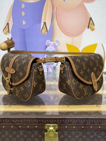Louis vuitton original monogram canvas duo BB bumbag M26592