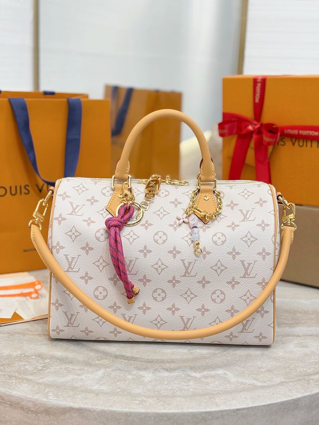 Louis vuitton original monogram dune speedy soft 30 lucky M15108