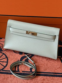 Hermes original madame leather kelly elan KE0028 vert fizz