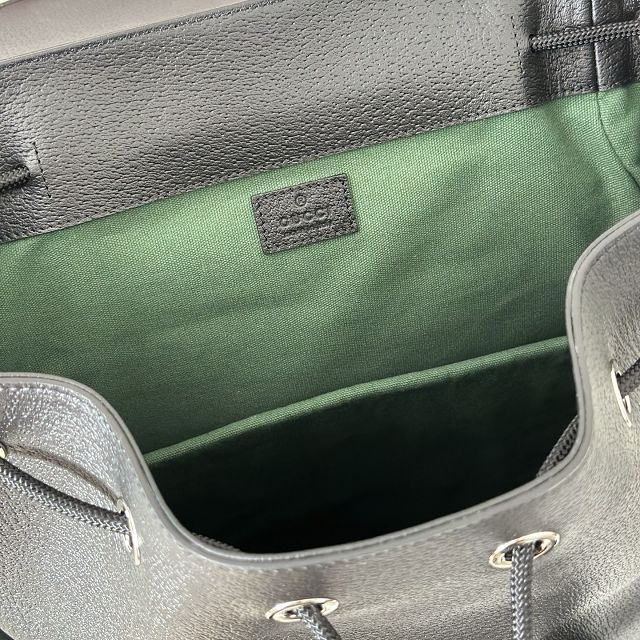 GG original calfskin ophidia large backpack 839110 black