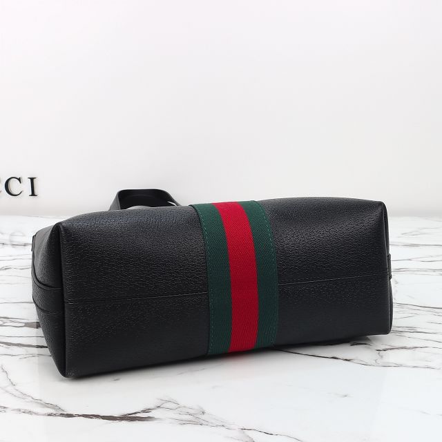 GG original calfskin ophidia medium tote bag 834465 black