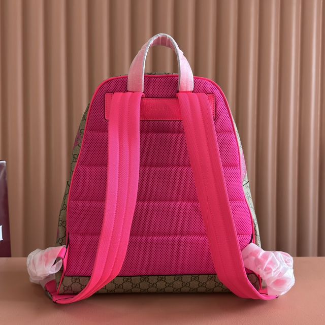 GG original fabric ophidia medium backpack 834466 pink
