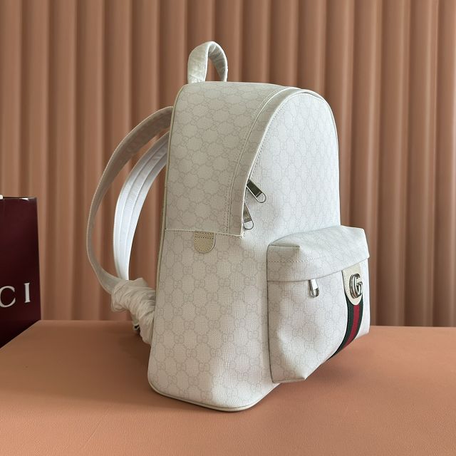 GG original fabric ophidia medium backpack 834466 white