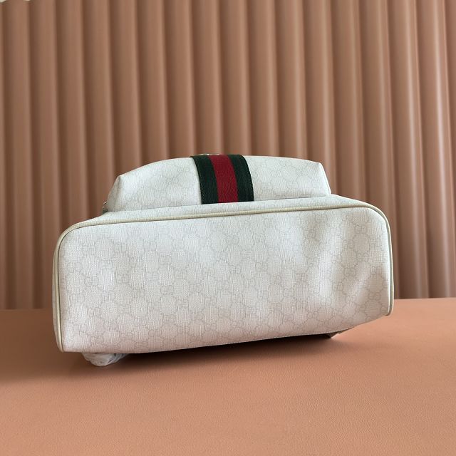 GG original fabric ophidia medium backpack 834466 white