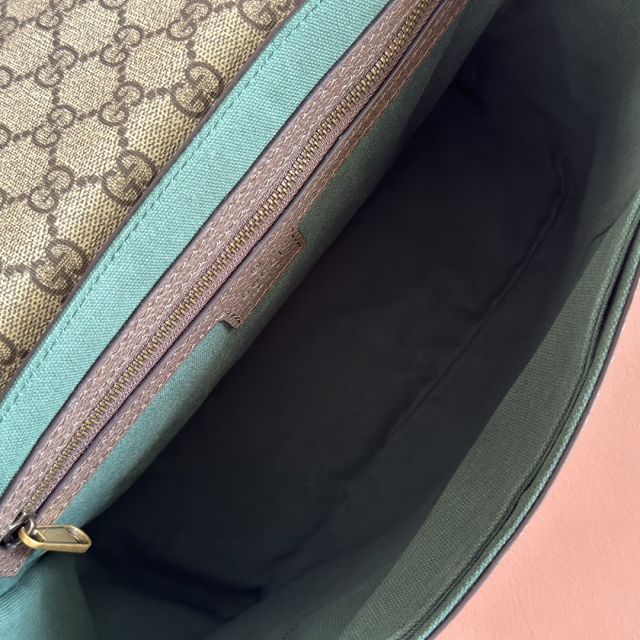 GG original fabric ophidia medium messenger bag 834467 brown