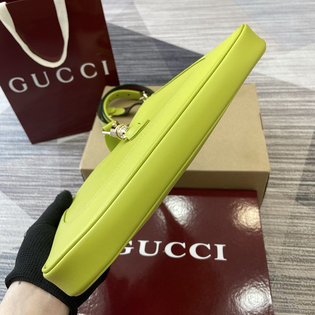 GG original calfskin jackie 1961 small shoulder bag 810232 green