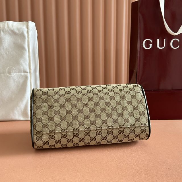 GG original canvas canvas small cylinder bag 834455 brown