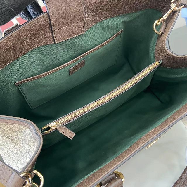 GG original fabric ophidia large tote bag 836838 brown